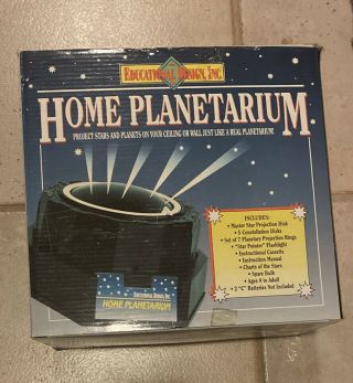 Vintage Educational Design - Home Planetarium - Complete - - Open Box Nos