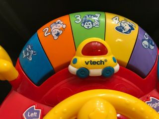 VTech Interaction Learn Discover Driver Imaginative Learn Toy Animals Music Red 2