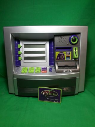 Summit Youniverse Electronic Deluxe Atm Bank/saving Learning Machine Talking Toy