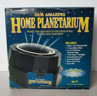 Vintage Educational Design - Home Planetarium - Complete - - Open Box Nos