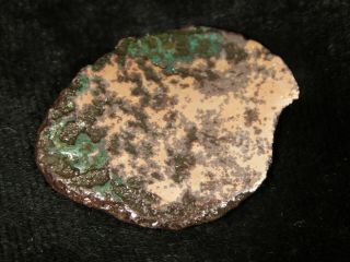A Small Polished Native Copper Nugget Or Native Copper Float Michigan 10.  2gr