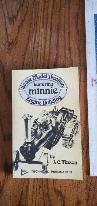 1977 Scale Model Traction Engine Building Minnie Lc Mason Toy Steam Tractor Case