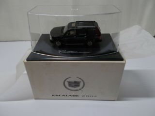 Anson Industries Limited Escalade 2002 Cadillac 1:43 Scale Die Cast Metal Black