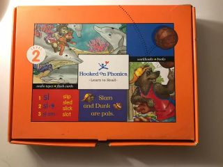 Hooked On Phonics Level 2 Learn To Read Cassette/readers/workbook/flash Cards
