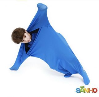 Sanho Premium Sensory Body Sock Large 70 " L X 28 " W Blue