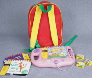 Leap Frog Pink My First Leap Pad System,  Case,  3 Games,  3 Books,  Batteries