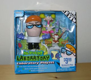 Dexters Lab Laboratory Playset Cartoon Network - Rare