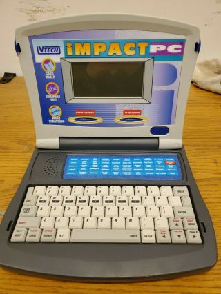 Vintage Vtech Educational Impact Pc Kids Pre - Computer
