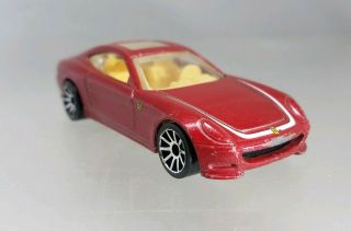Hot Wheels Ferrari 612 Scaglietti From 5 - Pack Exclusive Maroon - 2010