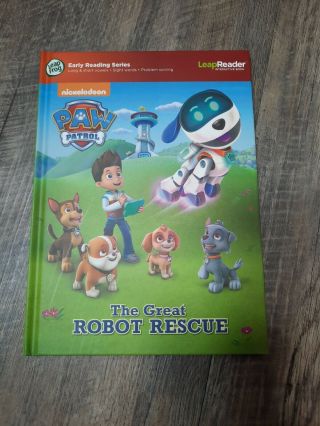 Leapfrog Leapreader Interactive Book Paw Patrol The Great Robot Rescue