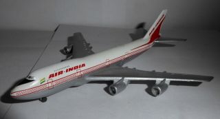 Schabak Air India 747 - 200 901/108 1:600 Scale Die Cast Made In Germany