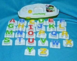Leapfrog Letter Factory Talking Phonics Toy 26 Letters Alphabet Abc 
