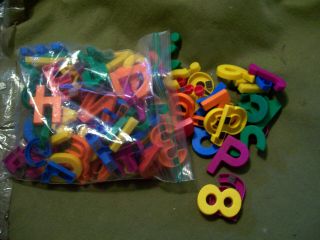 First Classroom Magnetic Letters Numbers Alphabet Fridge Magnets For Kids