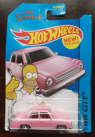 Hot Wheels The Simpsons Family Car