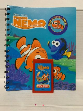 Story Reader Book & Cartridge.  Finding Nemo Disney Pixar