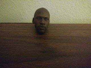 1/6 Michael Jordan Head Sculpt 4.  0 Custom Fit Hot Toys Enterbay Phicen M36 ❶usa❶