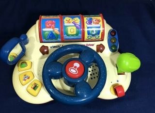Vtech Learn & Discover Driver Fun Music Educational Car Sounds Toddler