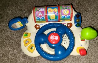 Vtech Learn And Discover Driver Toddler Baby Toy Lights Sounds Shapes Batteries