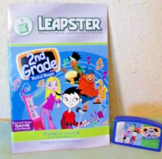 Leapster Reading With Phonics Musical Menace 2nd Parental Guide Great