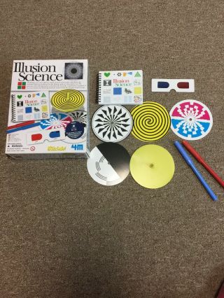 Kidz Labs Illusion Science Kit,  Open Box But