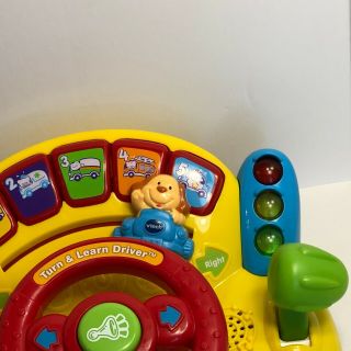 VTech Turn and Learn Driver sounds lights 3