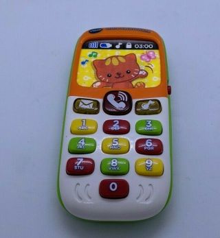 Vtech Little Smart Phone Talking Singing Play Pretend Electronic Phone Toy