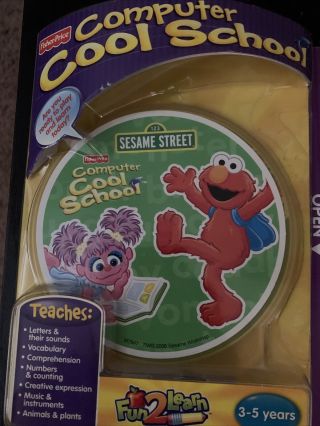 Computer Cool School Fun 2 Learn Sesame Street