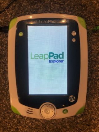 Leap Frog Leappad Green - 32200 - 1 Game - With Batteries Or Power Cord