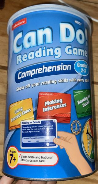 Lakeshore Can Do Reading Game Comprehension Grades 2 - 3