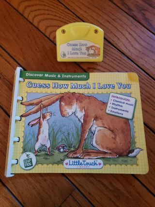 Leap Frog Little Touch Game Guess How Much I Love You Cartridge And Book