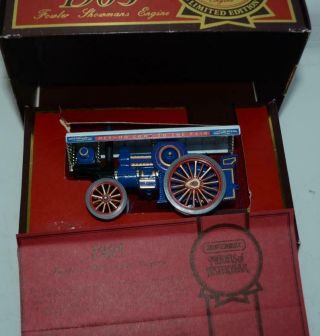 Tta - Matchbox Yesteryear - 1905 Fowler Showmans Engine - Blue Y19