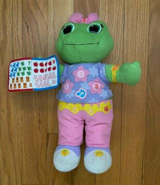 Leapfrog Learning Friend Lily Plush - Sings Numbers Colors English Spanish