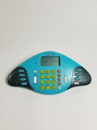 Math Shark Model Ei - 8490 Learning Game Calculator Add Subtract Multiply Divide