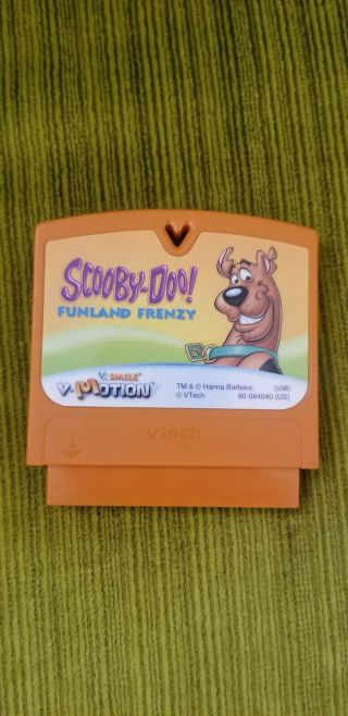 Vtech,  V Smile,  Cyber Pocket Game Cartridge " Scooby Doo Funland Frenzy "