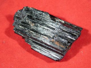 A And 100 Natural Schorl Tourmaline Crystal Found In Brazil 68.  2gr