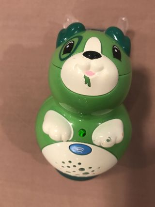 Leap Frog Tag Junior Reader Pen With Batteries GREEN Scout Puppy Dog.  No USB 2
