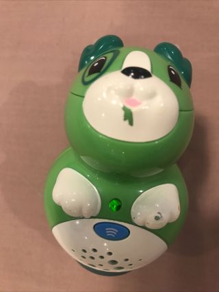 Leap Frog Tag Junior Reader Pen With Batteries GREEN Scout Puppy Dog.  No USB 3