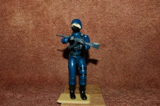 Rare Vintage 1983 Gi Joe Cobra Officer V1.  5 Action Figure 100 Complete