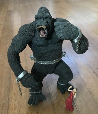 Mcfarlane Movie Maniacs King Kong Figure 9”