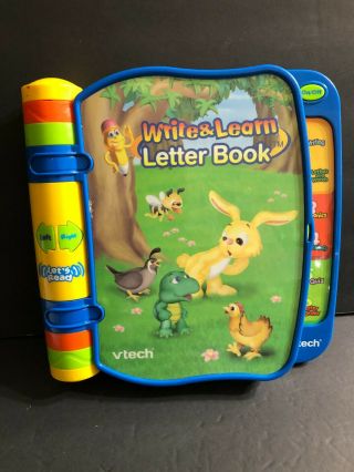 Vtech Write And Learn Letter Book Talking Storybook Electronic Alphabet Phonics