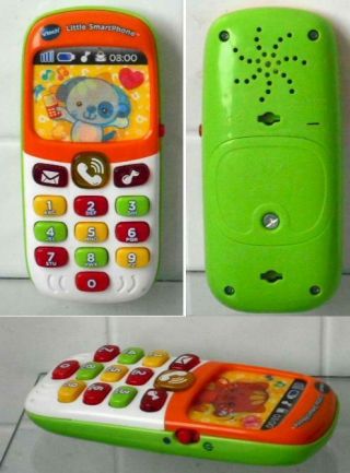 Vtech Little Smart Phone Talking Singing Play Pretend Electronic Phone Toy