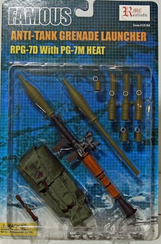 Realistic Anti - Tank Grenade Launcher Rpg - 7d With Pg - 7m Heat L@@k