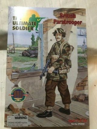 The Ultimate Soldier 12 " 1/6 Scale Figure Wwii British Paratrooper 21st Century