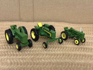 Ertl 1/64 John Deere Toy Farm Tractor 3 Pack Grandpa 