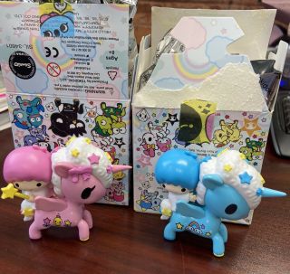 Tokidoki Unicorno X Sanrio Characters Little Twin Stars Mini Figure Toy