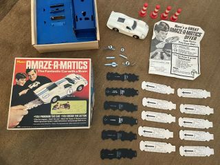 Vintage 1969 Hasbro Amaze - A - Matics Mark Iv Ford,  W/ Box And Accessories