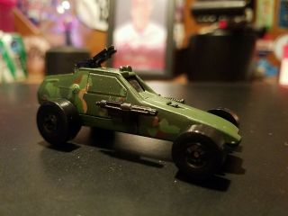 Vintage Hot Wheels 1981 Malaysia Canon Action Command Military Vehicle