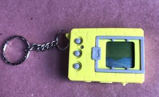 Yellow - - 1997 Bandai Digimon Digital Monster Electronic Pet Lcd Game