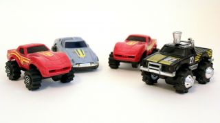 Vintage Ljn Rough Riders Tri - Ex 1981 - 82 Stompers 4x4 And Arco Datsun 280zx