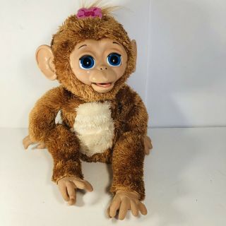 Hasbro Furreal Friends Cuddles My Giggly Monkey Interactive Pet Toy 2012